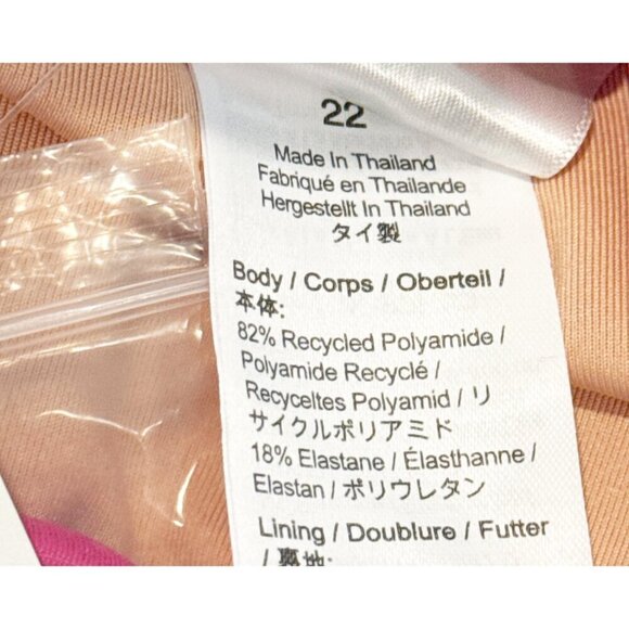 J. Crew Fuchsia Pink Ruched Sweetheart One Piece Swimsuit Size 22 - Picture 5 of 6